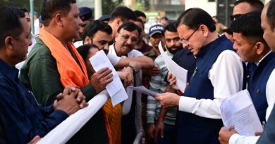 मुख्यमंत्री धामी ने ‘मुख्य सेवक संवाद’ में सुनी क्षेत्र की समस्याएं, दिए समाधान के निर्देश