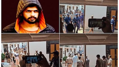 पटियाला हाउस कोर्ट में भारी सुरक्षा के बीच लॉरेंस बिश्नोई और काला जठेड़ी समेत 18-20 गैंगस्टर पेश