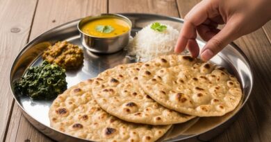 भोजन की थाली और ‘तीन’ का फेर: आखिर क्यों एक साथ तीन रोटियां परोसना माना जाता है अशुभ?