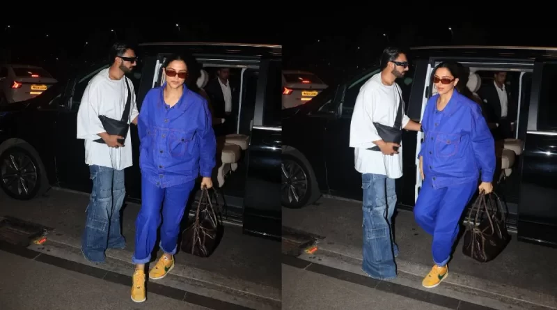 प्रेग्नेंसी अनाउंसमेंट के बाद पहली बार एयरपोर्ट पर स्पॉट हुए रणवीर-दीपिका