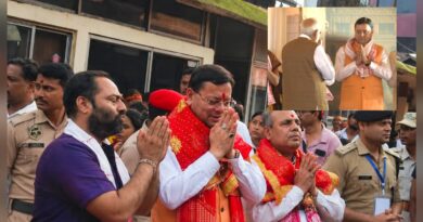 मुख्यमंत्री पुष्कर सिंह धामी का असम दौरा: शपथ ग्रहण समारोह में हुए शामिल, माँ कामाख्या का लिया आशीर्वाद