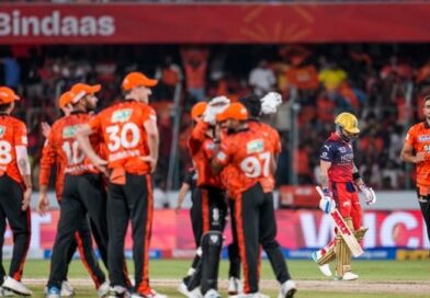 सनराइजर्स हैदराबाद ने RCB को 55 रनों से हराया