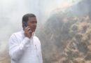 उत्तराखंड: पौड़ी के जंगलों में धधकती आग देख रुके सांसद अनिल बलूनी, रास्ते से ही वन विभाग को दिए सख्त निर्देश