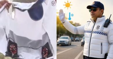 तपती गर्मी में ट्रैफिक पुलिस को मिली राहत: ट्रायल पर मिली हाईटेक ‘AC जैकेट’, पावर बैंक से होगी चार्ज