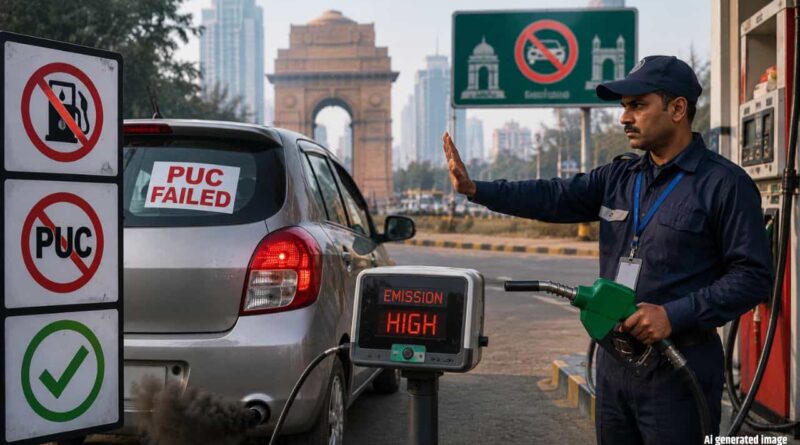 बिना PUC अब NCR में भी नहीं मिलेगा पेट्रोल-डीजल: 1 अक्टूबर से नियम लागू