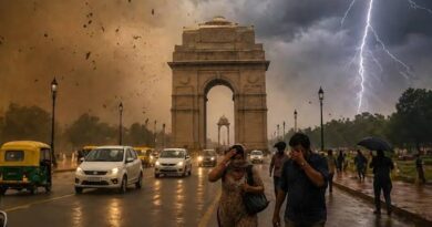 दिल्ली-NCR में ओलों के साथ झमाझम बारिश: उत्तर भारत समेत कई राज्यों में 10 मई तक अलर्ट