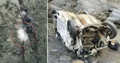 चंबा: नकरोड़-हिमगिरी मार्ग पर भीषण हादसा, नदी में गिरी कार; 4 की मौत, पेड़ से लटके मिले शव