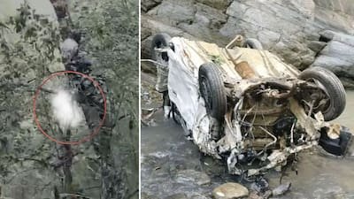 चंबा: नकरोड़-हिमगिरी मार्ग पर भीषण हादसा, नदी में गिरी कार; 4 की मौत, पेड़ से लटके मिले शव