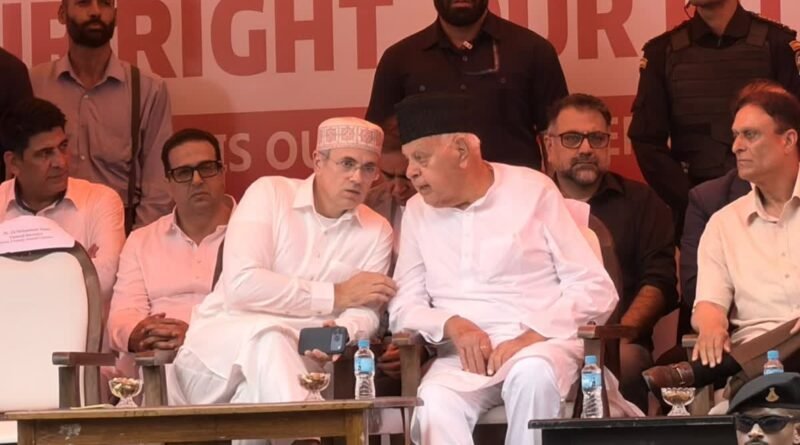 जम्मू-कश्मीर में सियासी उबाल: उमर अब्दुल्ला का भाजपा पर ₹30 करोड़ और मंत्री पद के ऑफर का आरोप, बीजेपी बोली —’सबूत लाएं’