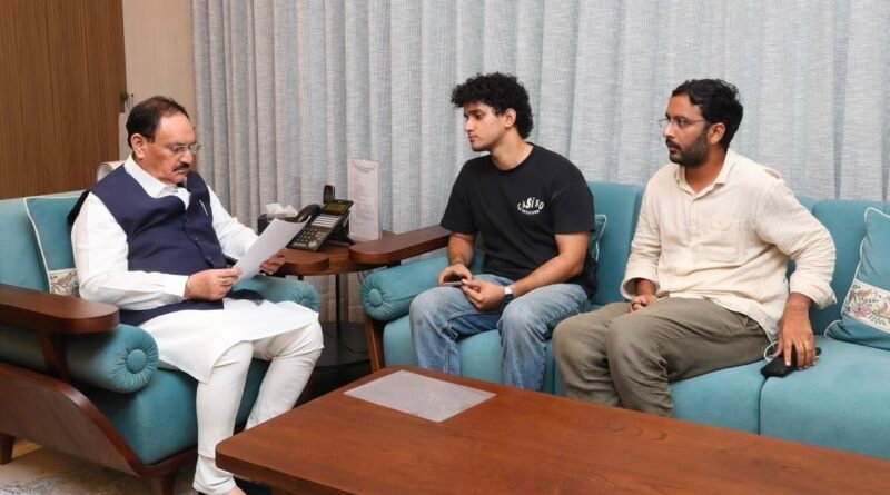 जेपी नड्डा से मिले सीजेपी नेता, मांगों का पत्र सौंपा; स्वास्थ्य मंत्री ने ट्वीट कर आंदोलन खत्म करने की अपील की