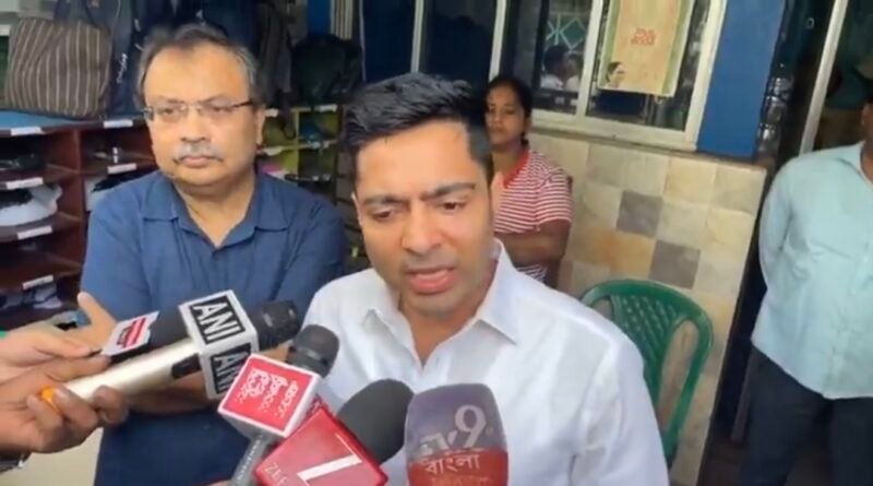 अभिषेक बनर्जी की बागी नेताओं को खुली चुनौती: ‘विपक्ष में गए नेता टीएमसी में लौटें, 1 घंटे में दे दूंगा इस्तीफा’