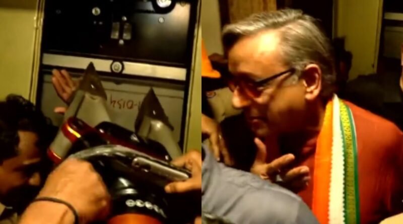 लिफ्ट में 20 मिनट तक फंसे रहे कांग्रेस सांसद शशि थरूर, फायर ब्रिगेड ने हाइड्रोलिक स्प्रेडर से किया रेस्क्यू