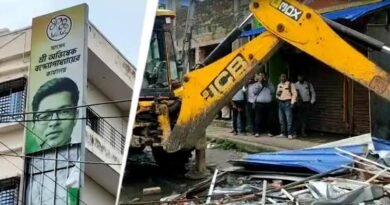 पश्चिम बंगाल में बड़ा प्रशासनिक एक्शन: अभिषेक बनर्जी के दफ्तर पर चला बुलडोजर, अवैध निर्माण को किया गया जमींदोज