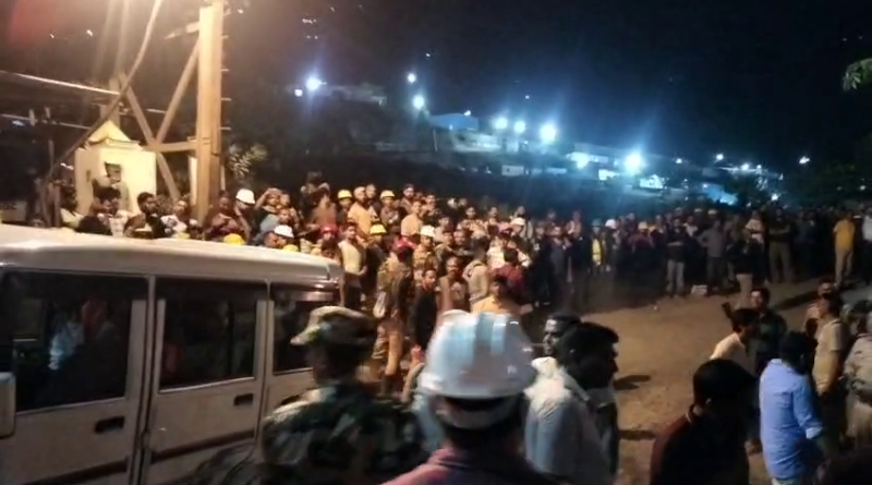 चमोली में THDC की टनल धंसी, 18-20 मजदूरों के फंसे होने की आशंका; 8 सुरक्षित निकाले गए