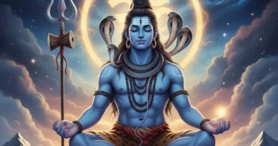 भगवान शिव के गले में वासुकी नाग: समुद्र मंथन, समर्पण और आध्यात्मिक संदेश