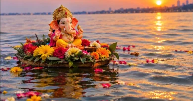 अनंत चतुर्दशी पर हर्षोल्लास के साथ हो रहा गणेश विसर्जन, भगवान विष्णु की पूजा के साथ संपन्न हुआ 10 दिवसीय गणेशोत्सव
