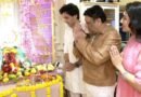 बॉलीवुड अभिनेता गोविंदा ने परिवार के साथ किए गणपति दर्शन: अमेरिका से लौटकर बच्चों संग लिया बप्पा का आशीर्वाद, सुनीता रहीं गायब 