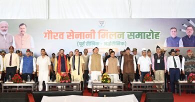 हल्द्वानी में ‘गौरव सेनानी मिलन’ समारोह में शामिल हुए सीएम धामी और नितिन नवीन: CM बोले— सैनिक कभी पूर्व नहीं होता; देहरादून में भव्य ‘सैन्य धाम’ तैयार