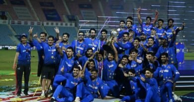 यूपी टी20 लीग 2026: रिंकू सिंह की कप्तानी में मेरठ मेवरिक्स दूसरी बार बनी चैंपियन; फाइनल में लखनऊ फॉल्कंस को 94 रनों से हराया