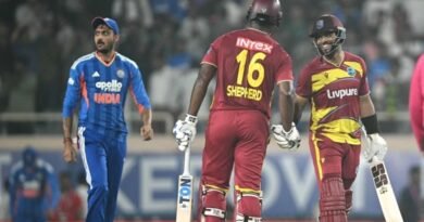 रोमांचक दूसरे टी20 मुकाबले में वेस्टइंडीज ने भारत को 6 विकेट से हराया, सीरीज 1-1 से बराबर