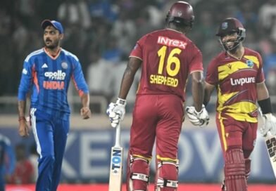 रोमांचक दूसरे टी20 मुकाबले में वेस्टइंडीज ने भारत को 6 विकेट से हराया, सीरीज 1-1 से बराबर