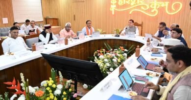 हरिद्वार में हुई धामी कैबिनेट की बैठक, अग्निवीरों के लिए 10% आरक्षण समेत 13 प्रस्तावों को मिली मंजूरी