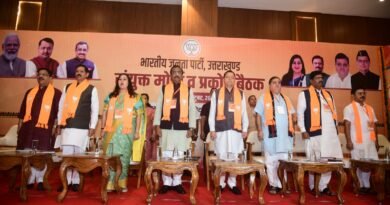 देहरादून में भाजपा के संयुक्त मोर्चों और प्रकोष्ठों की अहम बैठक, नए प्रदेश प्रभारी राम माधव और सह-प्रभारियों का हुआ स्वागत