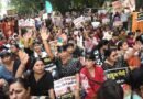 दिल्ली में राजनीतिक सरगर्मी तेज: बीजेपी महिला मोर्चा का कांग्रेस मुख्यालय पर प्रदर्शन