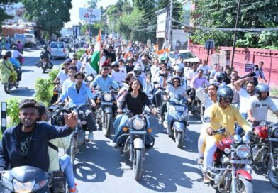 अंकिता भंडारी केस में न्याय की मांग को लेकर कांग्रेस की बाइक रैली, कथित VIP की नियुक्ति रद्द करने की मांग