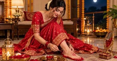 करवा चौथ पर पैरों की खूबसूरती बढ़ाएंगे ये ट्रेंडी आलता डिजाइंस, इस बार जरूर ट्राई करें ये लेटेस्ट पैटर्न्स