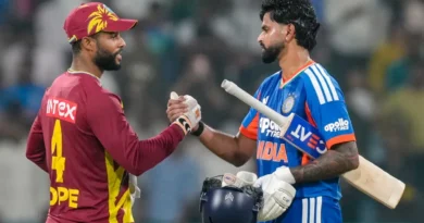 भारत और वेस्टइंडीज के बीच चौथा टी20 मुकाबला आज, हैदराबाद के राजीव गांधी स्टेडियम में होगी भिड़ंत